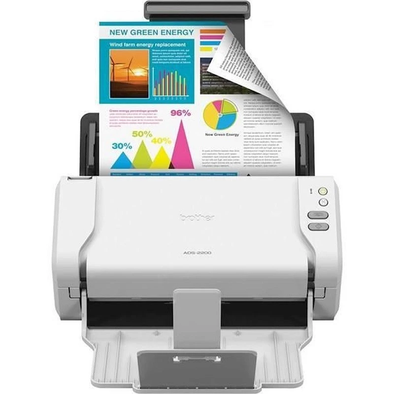 SCANNER BROTHER ADS-2200 PORTATIL BRANCA          