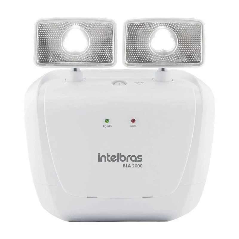 LUMINARIA INTELBRAS DE EMERG.2000 LUMENS BLA2000  