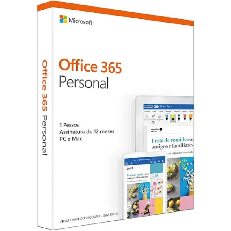 LICENCA MICROSOFT OFFICE 365 PERSONAL QQ2-01386   
