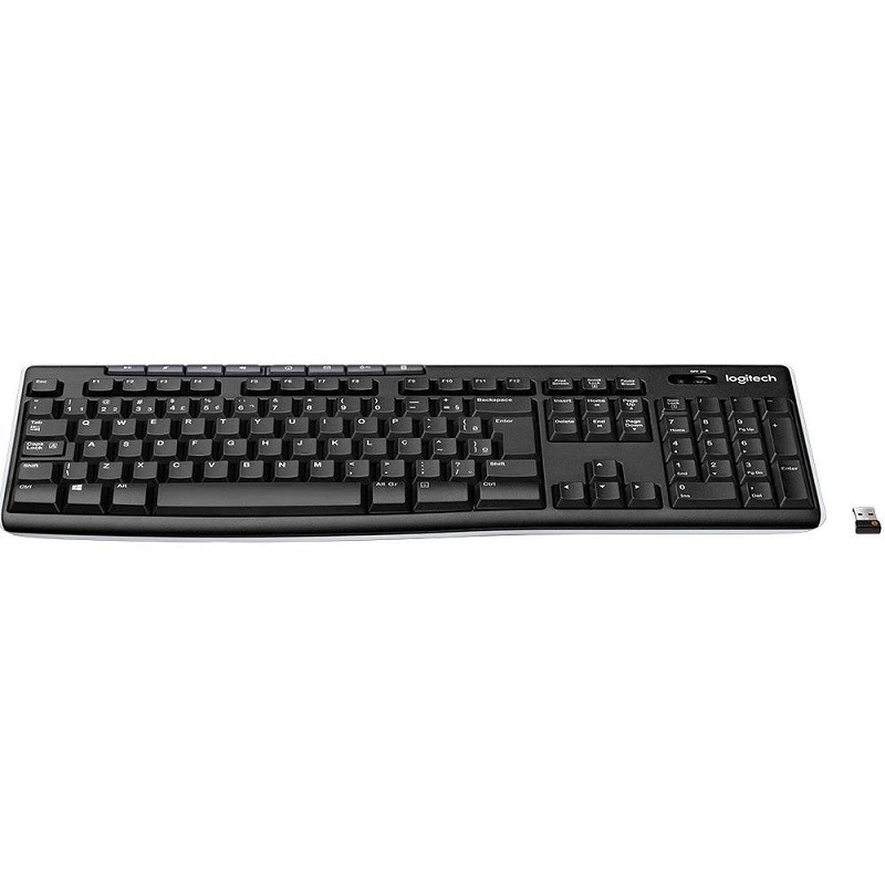 TECLADO LOGITECH S/FIO KEYBOARD K270 PRETO--