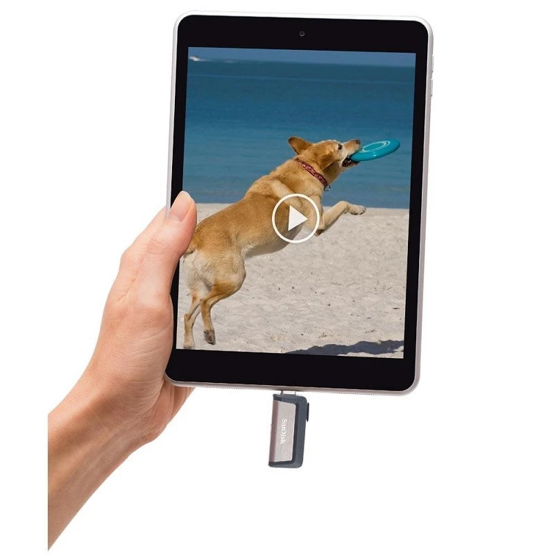 PEN DRIVE 64GB SANDISK ULTRA DUAL USB TYPE-C 3.1