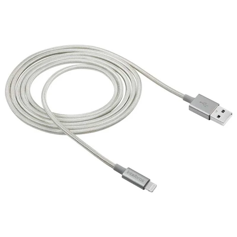 CABO INTELBRAS USB-LIGHTNING 1,5M NYLON BC EUAL15N