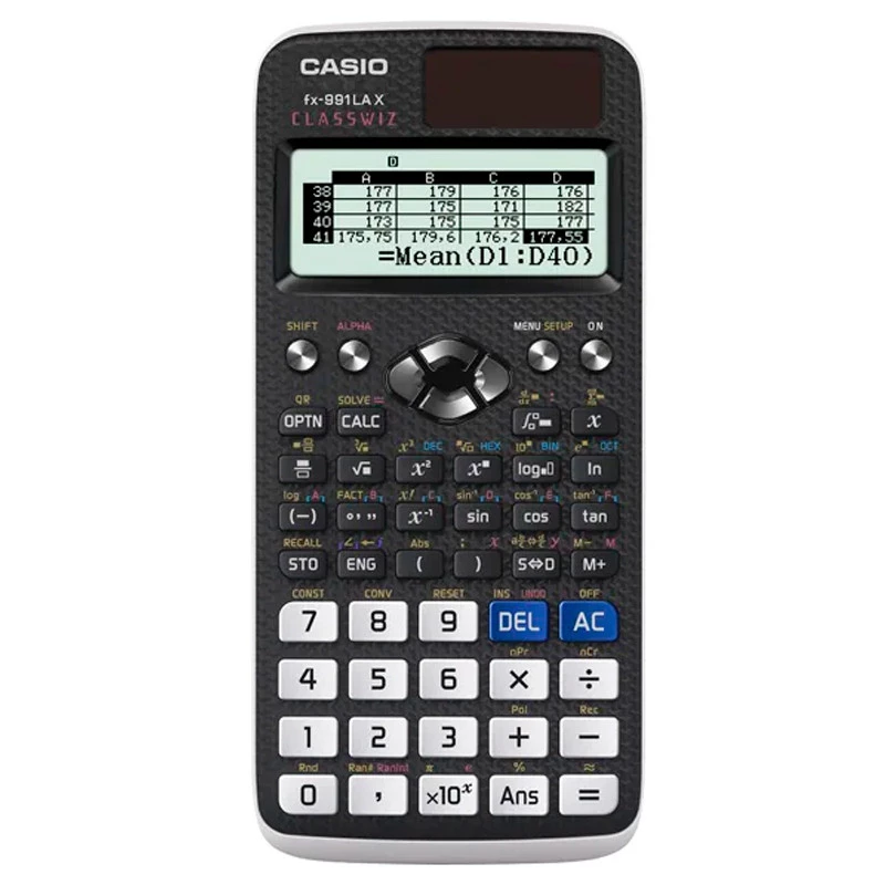CALCULADORA CASIO CIENTIFICA FX-991LAX PRETA      