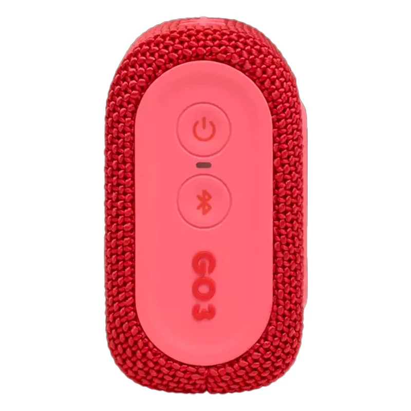 CAIXA DE SOM JBL GO3 BLUETOOTH  VERMELHA          