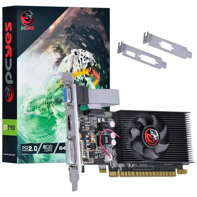 PV PCI-EX PCYES NVIDIA GEFORCE GT710 2GB DDR3     