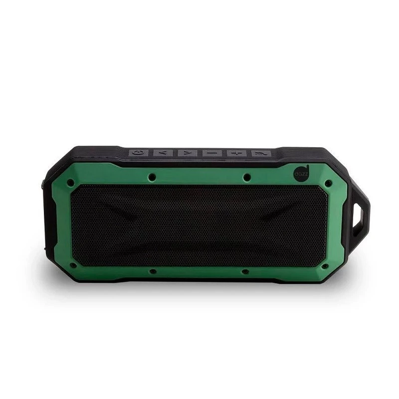 CAIXA DE SOM DAZZ BT ADVENTURE PT/VERDE 601428-1  