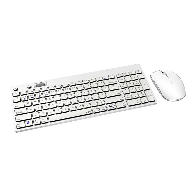 TECLADO+M.RAPOO USB S/FIO BT 8050T RA004 BRANCO