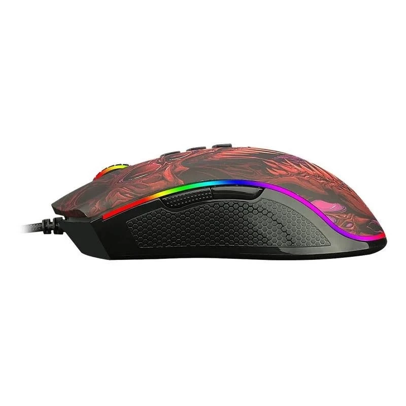 MOUSE REDRAGON GAMER INFERNAL RYU PRETO           