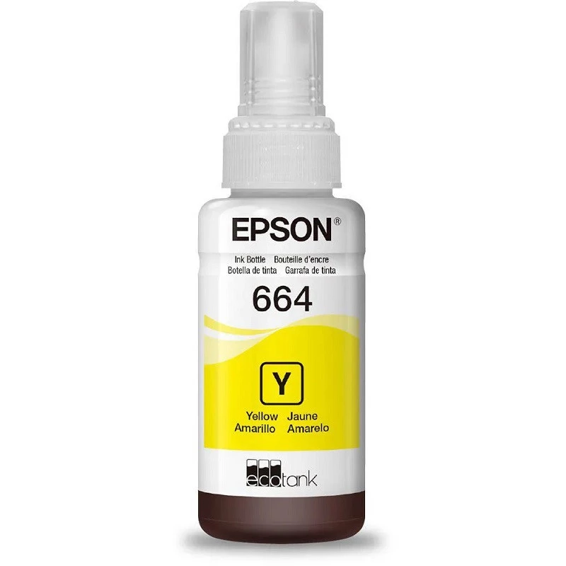 REFIL DE TINTA EPSON T664 AMARELO - 70ML          