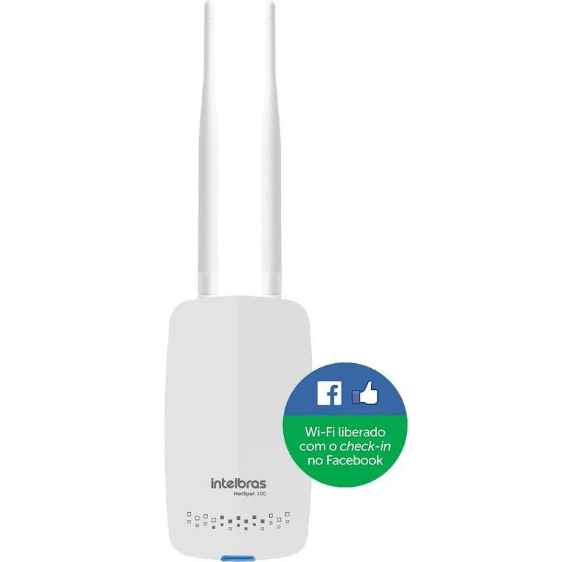 ROTEADOR INTELBRAS S/FIO HOTSPOT 300