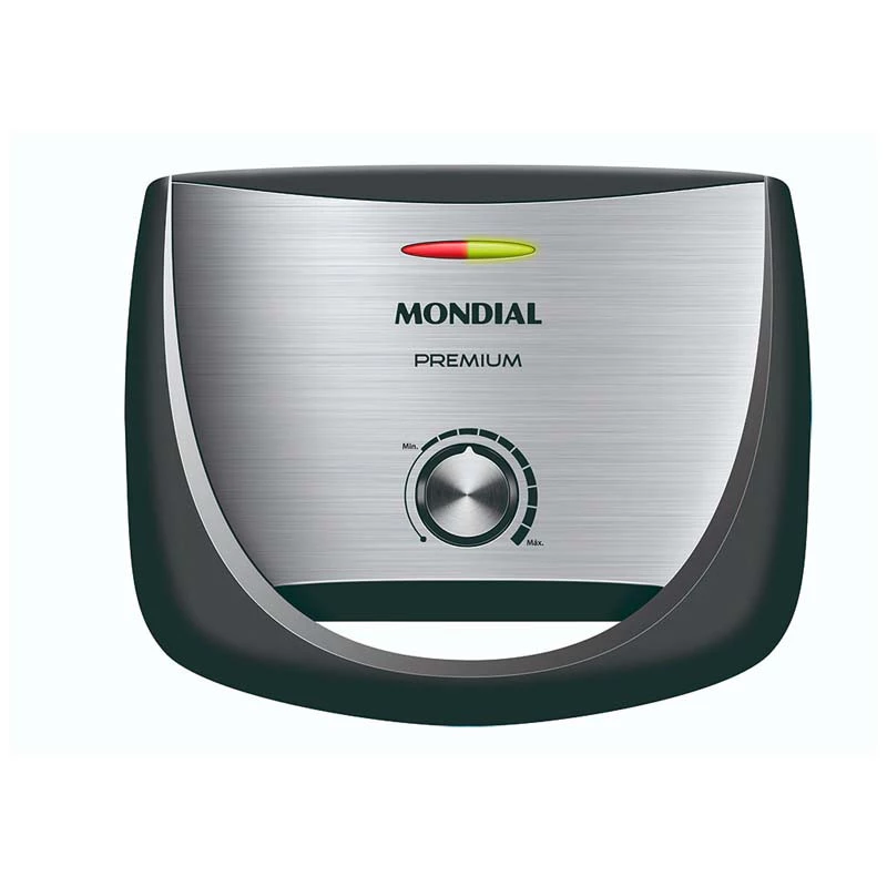 GRILL MONDIAL INOX SUPER PREMIUM G-09 127V PT     