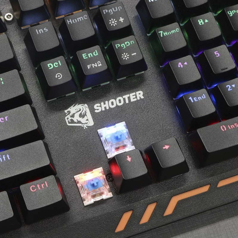 TECLADO ELG GAMER SHOOTER MECANICO TGMS           