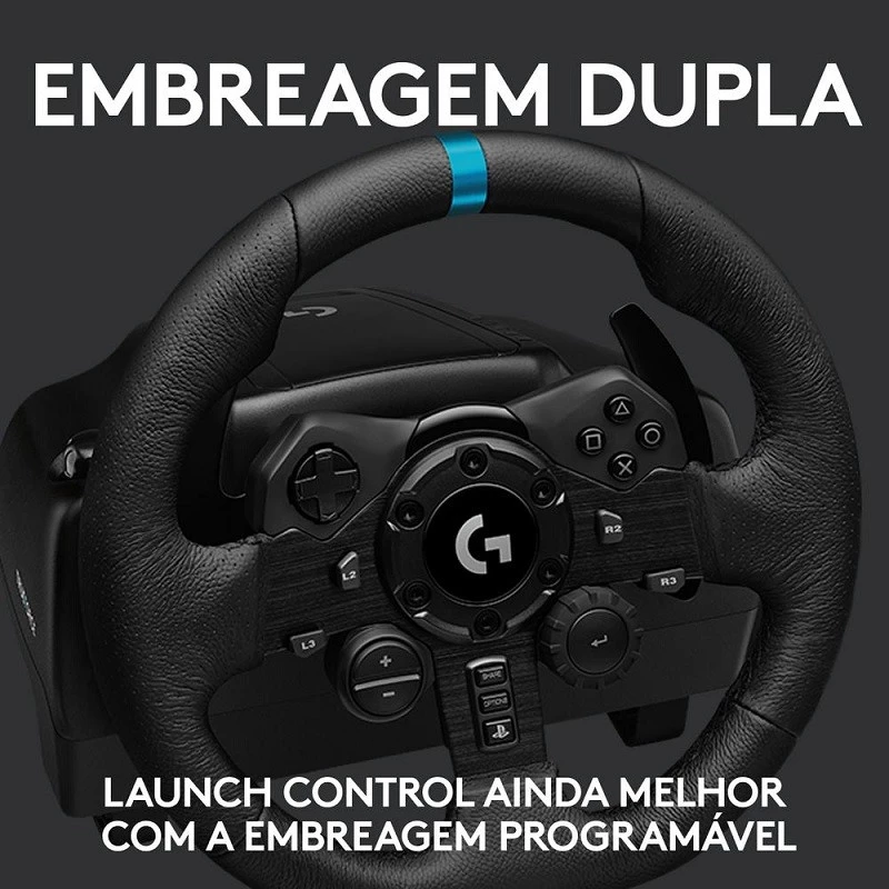 VOLANTE LOGITECH RACING WHEEL G923 P/XBOX ONE PT  