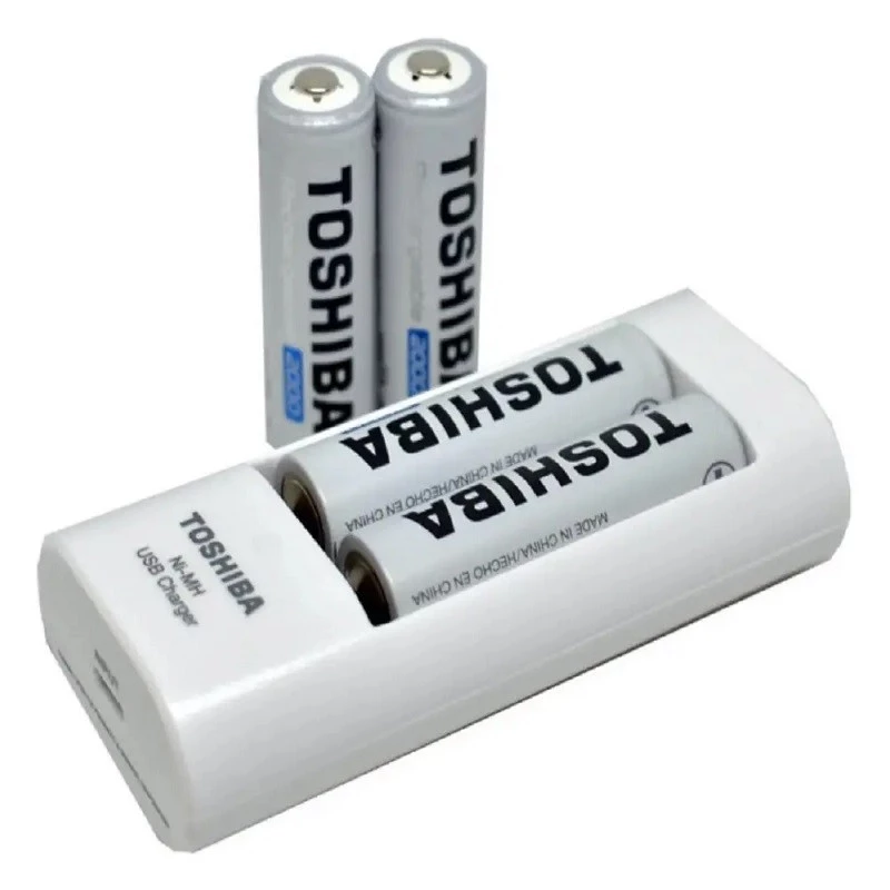 CARREG.TOSHIBA USB AA/AAA +C/4PILHAS TNHC-6GME4 CB