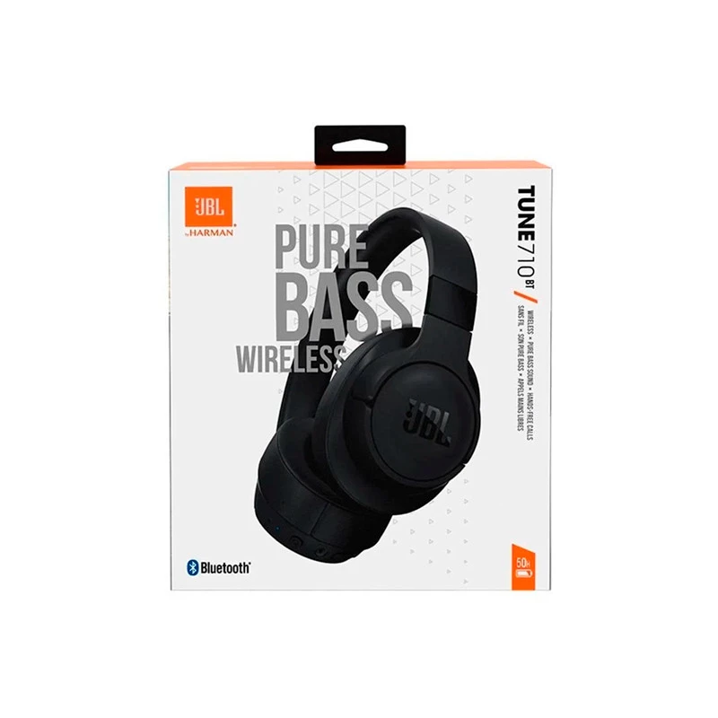 FONE JBL TUNE 710 BLUETOOTH PRETO                 