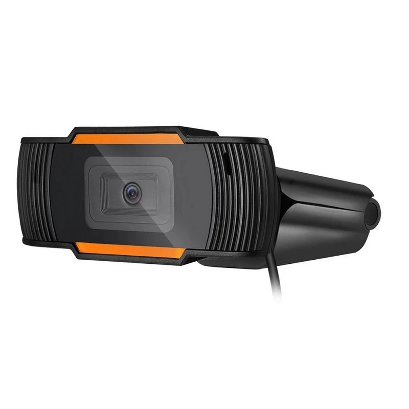 WEBCAM BRAZILPC V5 HD 720P C/MICROF. PT/LARANJA   