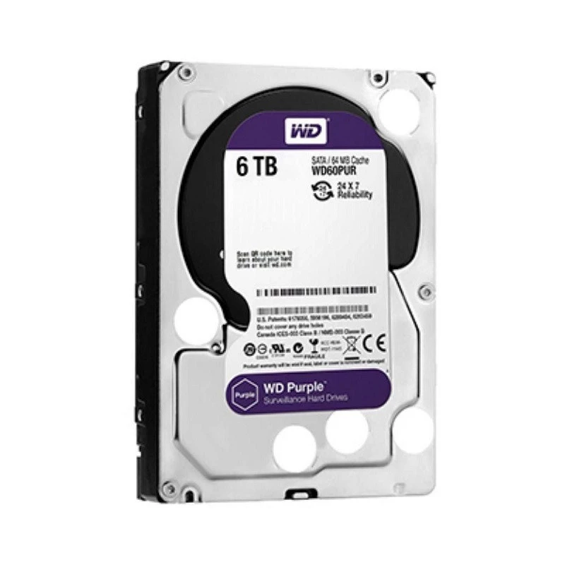 HD P/DVR 6TB WD PURPLE SATA III           