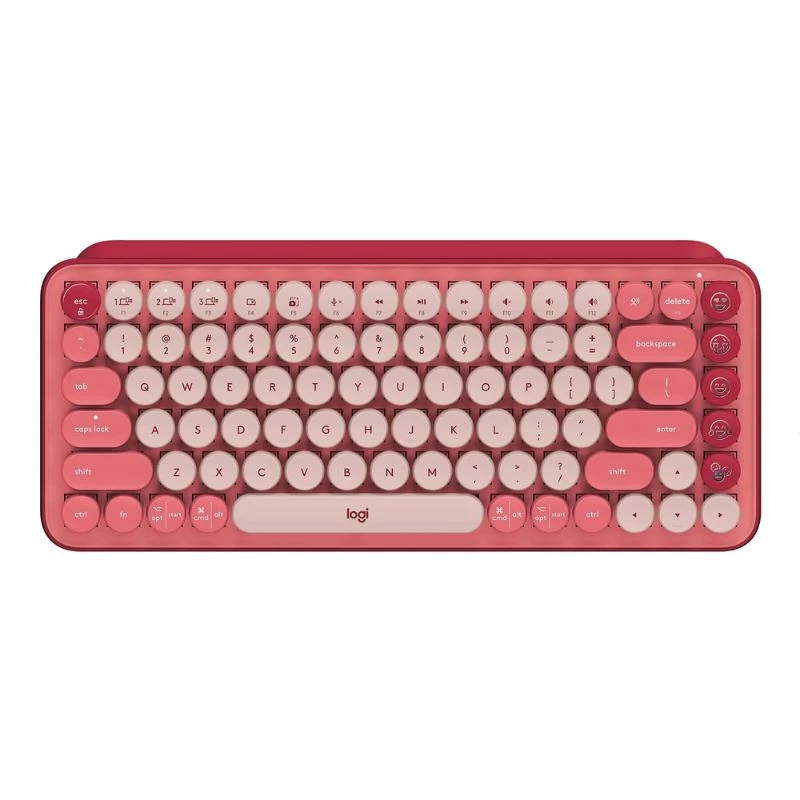 TECLADO LOGITECH POP KEYS BLUETOOTH ROSA