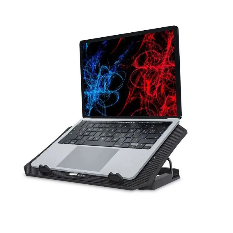SUPORTE P/NOTEBOOK MAXPRINT PROPMA MEDIUM 5 FANS 60000118 PRETO