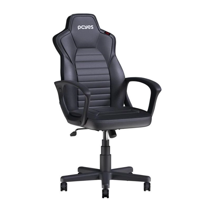 CADEIRA GAMER MAD RACER STI TURBO BLACK VULCAN PRETA