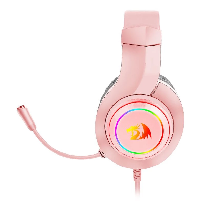 FONE REDRAGON GAMER HEADSET HYLAS H260-P ROSA