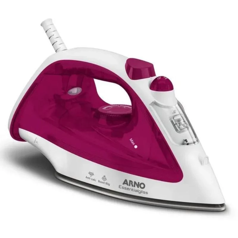 FERRO A VAPOR ARNO ESSENTIAL GLISS FMQ 1200W FV1051B3 127V BR/ROSA