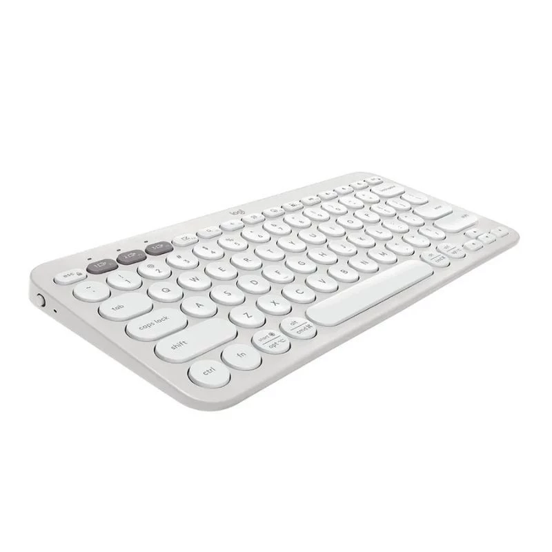 TECLADO LOGITECH PEBBLE KEYS 2 K380S BLUETOOTH BRANCO 920-011790