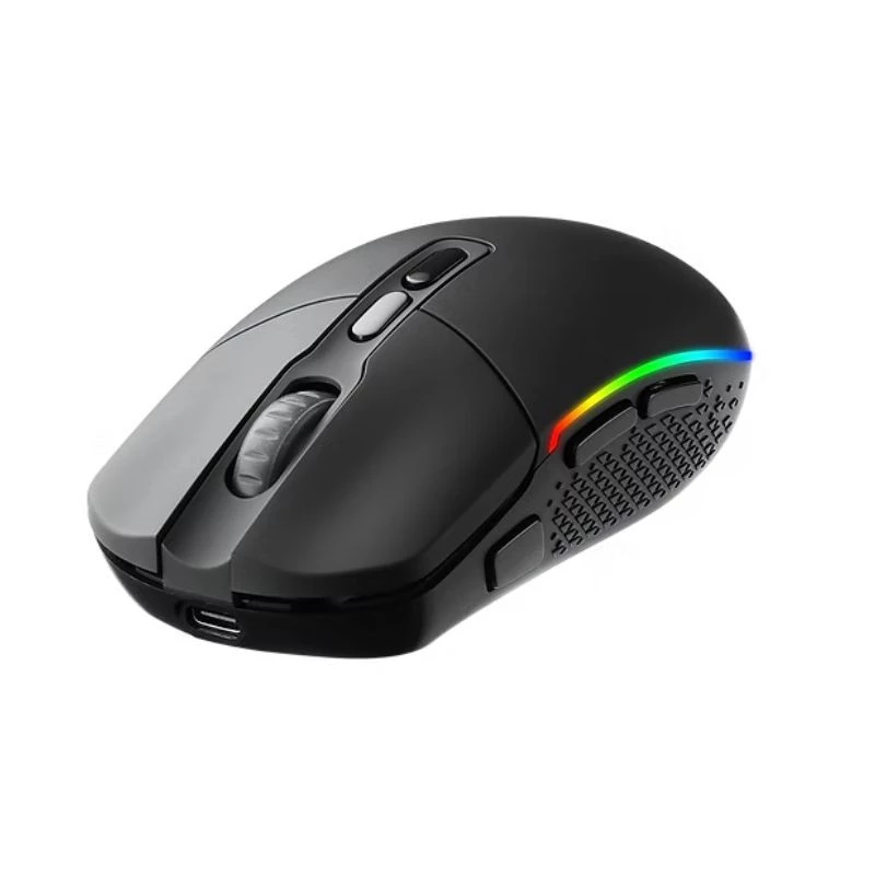 MOUSE REDRAGON GAMER SEM FIO INVADER PRO 10000DPI RGB M719GB-PRO PRETO