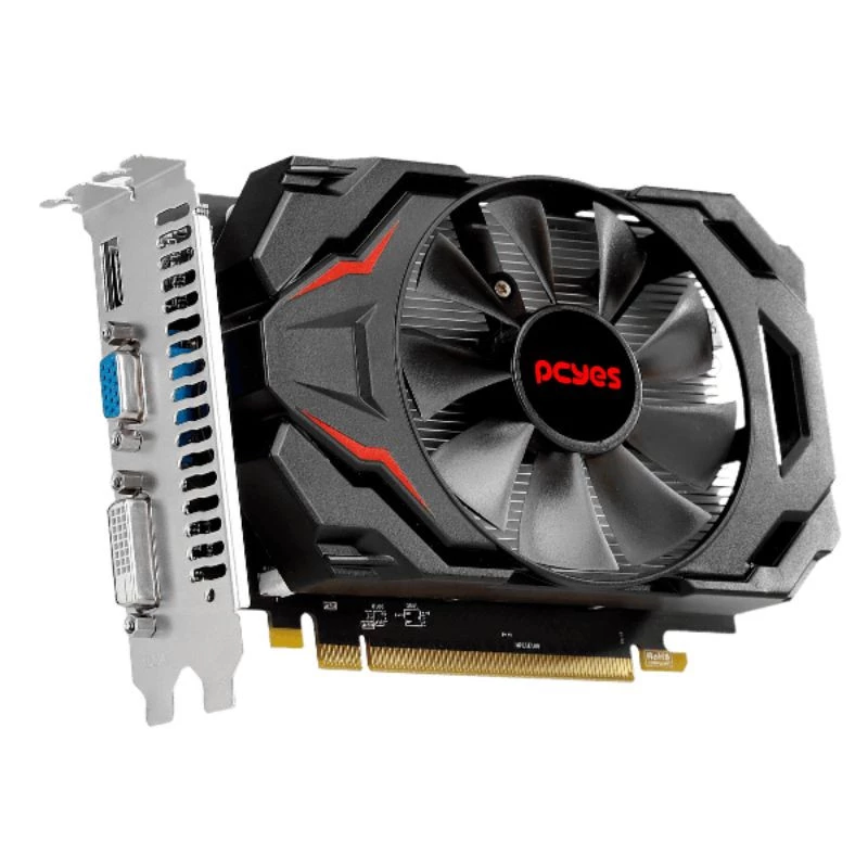 GPU PCYES AMD RADEON R7 250 4GB GDDR5 128BITS SINGLE-FAN PJR7250X4GB