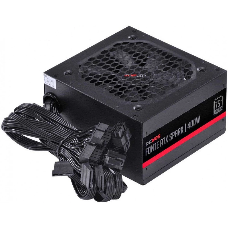FONTE ATX SPARK PCYES 400W PXSP400WPT S/CABO      