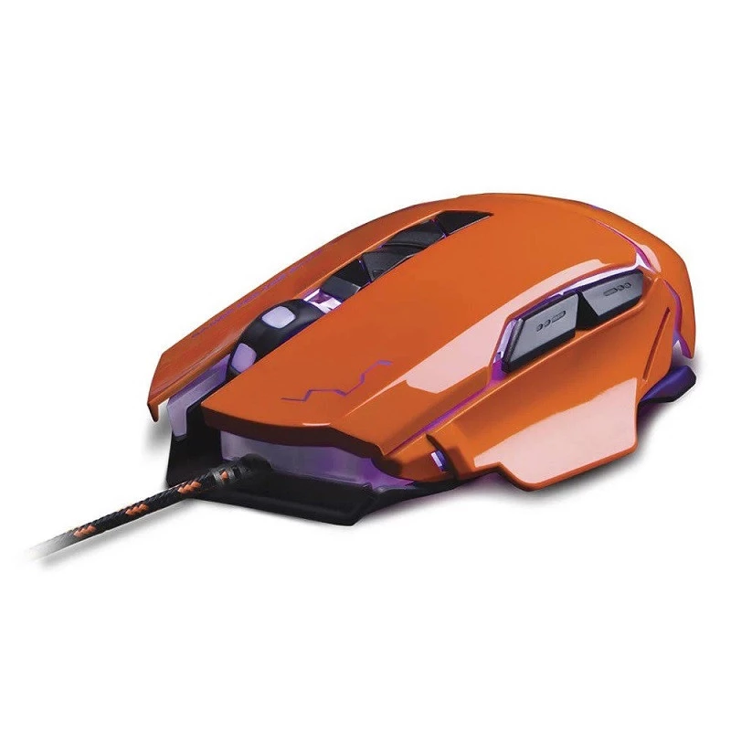 MOUSE MULTILASER USB C/FIO GAMER MO263 LARANJA    