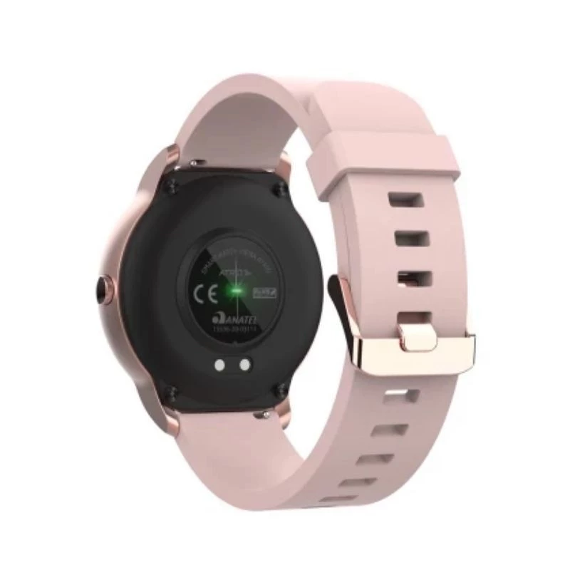 RELOGIO MULTILASER SMARTWATCH VIENA ES351 ROSE    