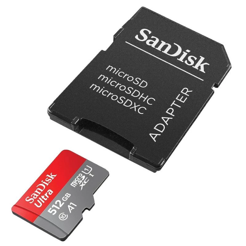 CARTAO DE MEMORIA MICRO SD 512GB SANDISK ULTRA CLASSE 10 150MB/S SDSQUAC-512G-GN6MA
