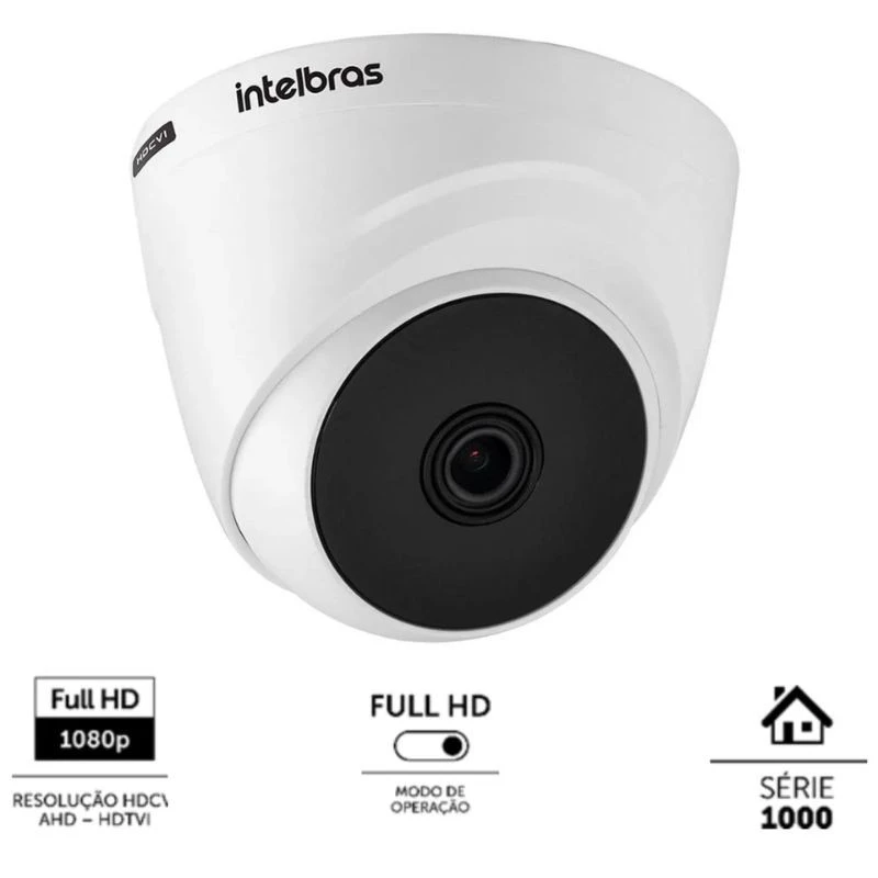 CAMERA DE VIDEO INTELBRAS HDCVI SERIE 1000 VHL 1220 D 4565303