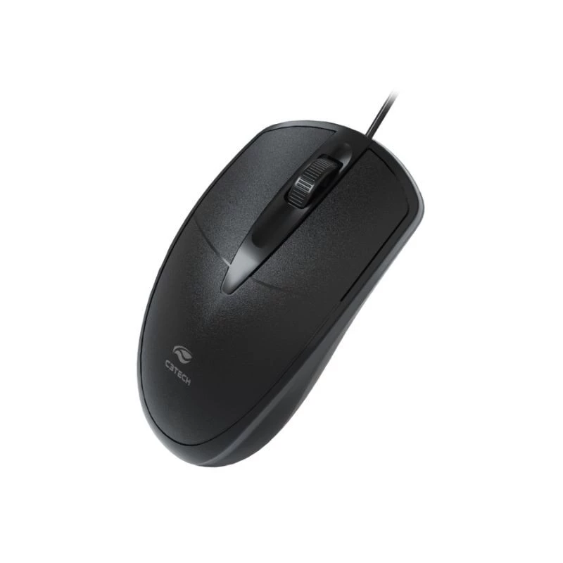 MOUSE C3TECH USB 2.0 COM FIO 1000DPI MS-31BK PRETO
