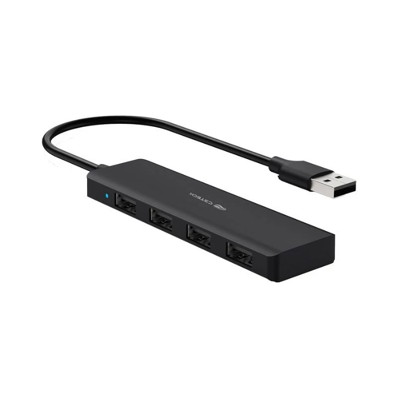 HUB C3TECH USB 2.0 4PORTAS HU-230BK PRETO