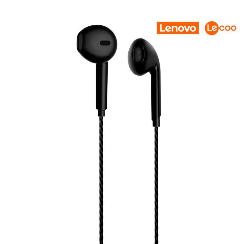 FONE DE OUVIDO LECOO USB-C EH104 INTRA PRETO