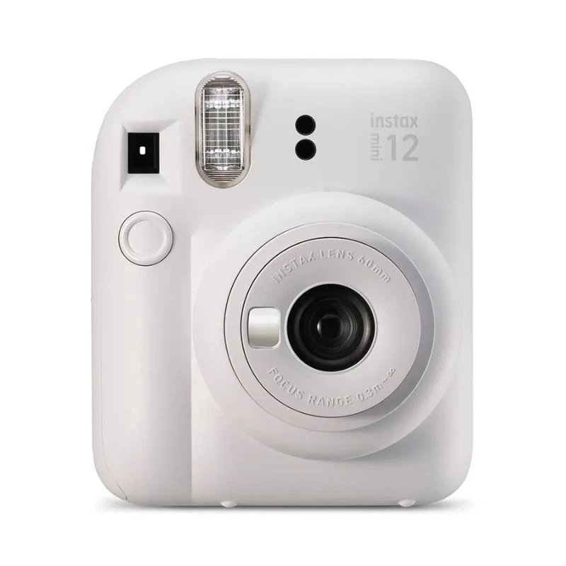 KIT CAMERA FUJIFILM INSTAX MINI 12 + PACK 10 FOTOS SPRAY ART + BOLSA BRANCA
