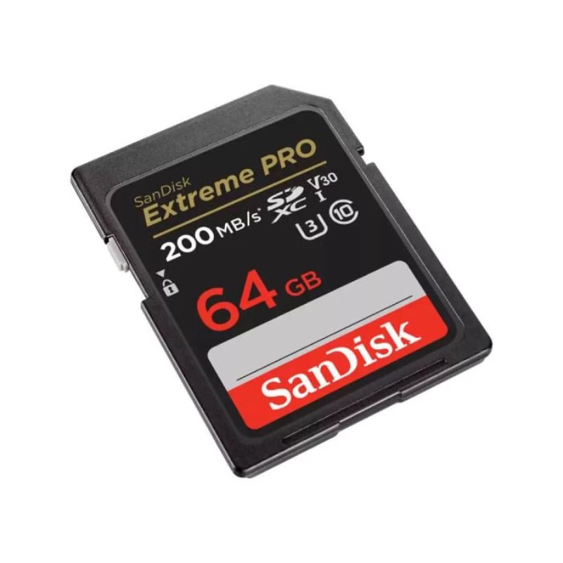 CARTAO DE MEMORIA SD 64GB SANDISK EXTREME PRO CLASSE 10 200MB/S SDSDXXU-064G-GN4IN