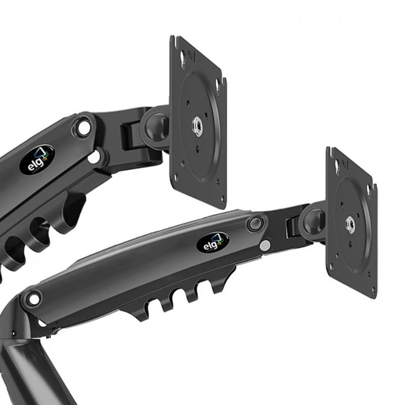 SUPORTE ELG ARTICULADO DE MESA PARA TVS 17" A 35" C/USB F180USB PRETO