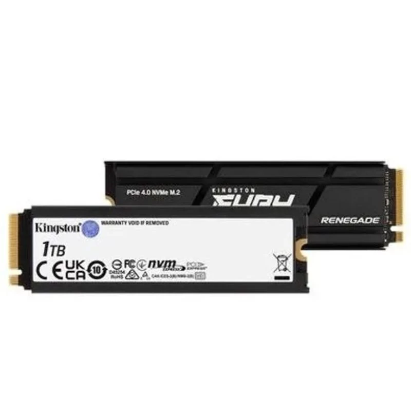 SSD KINGSTON FURY 1TB RENEGADE M.2 PCIE 4.0 NVME 7300MB/S C/DISSIPADOR SFYRSK1000G
