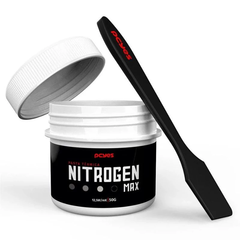 PASTA TERMICA PCYES NITROGEN MAX 50G 12,5W/MK CINZA PCYNM50125