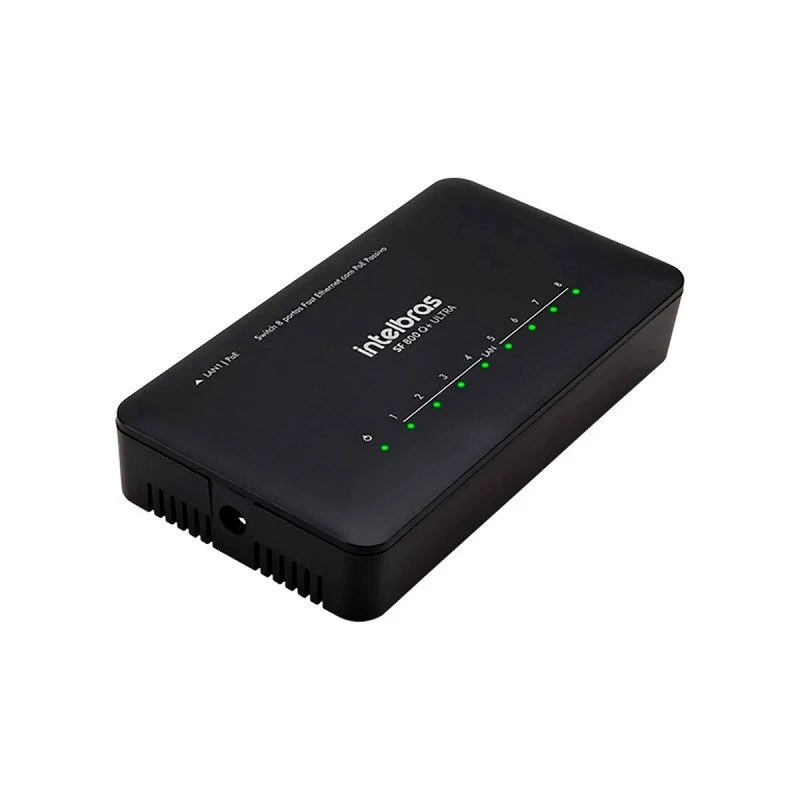 SWITCH INTELBRAS 08P FAST 10/100MBPS SF800Q+ ULTRA