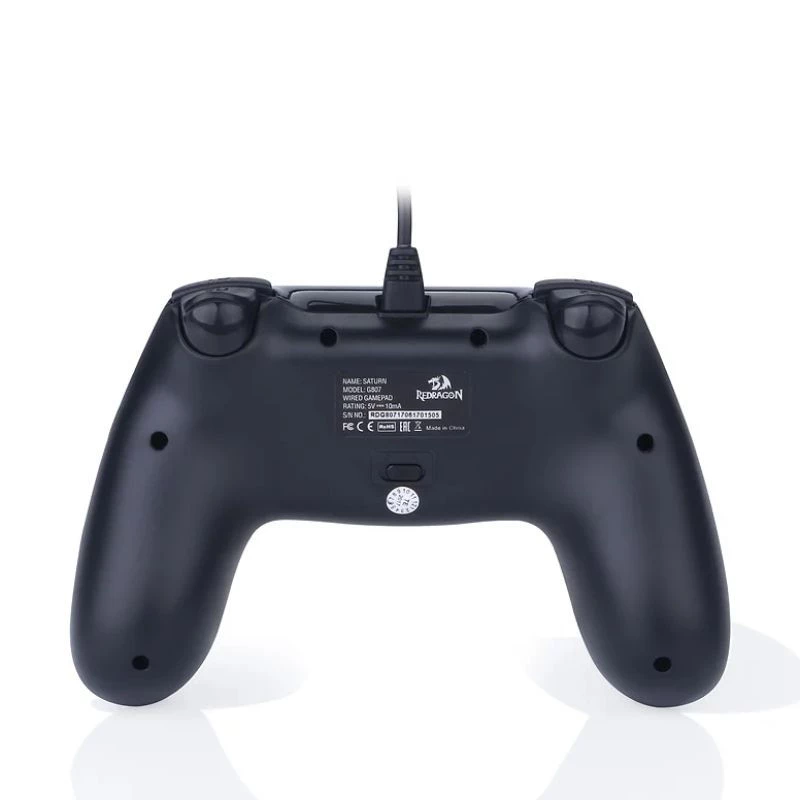 CONTROLE REDRAGON USB SATURN WIRED GAMEPAD G807 PRETO
