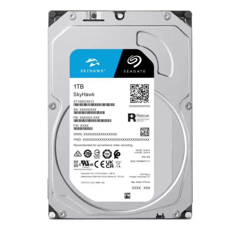 HD INTERNO P/DVR 1TB SEAGATE SKYHAWK ST1000VX013 SATA III