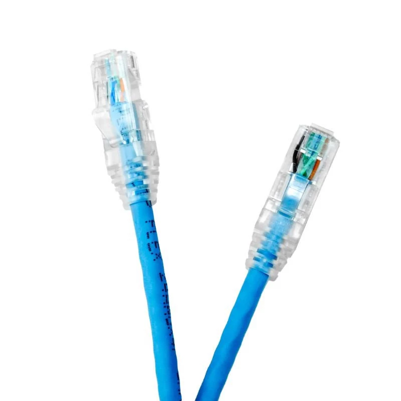 PATCH CORD SOHOPLUS CAT.6E T568A/B 0.5MT AZUL CLARO