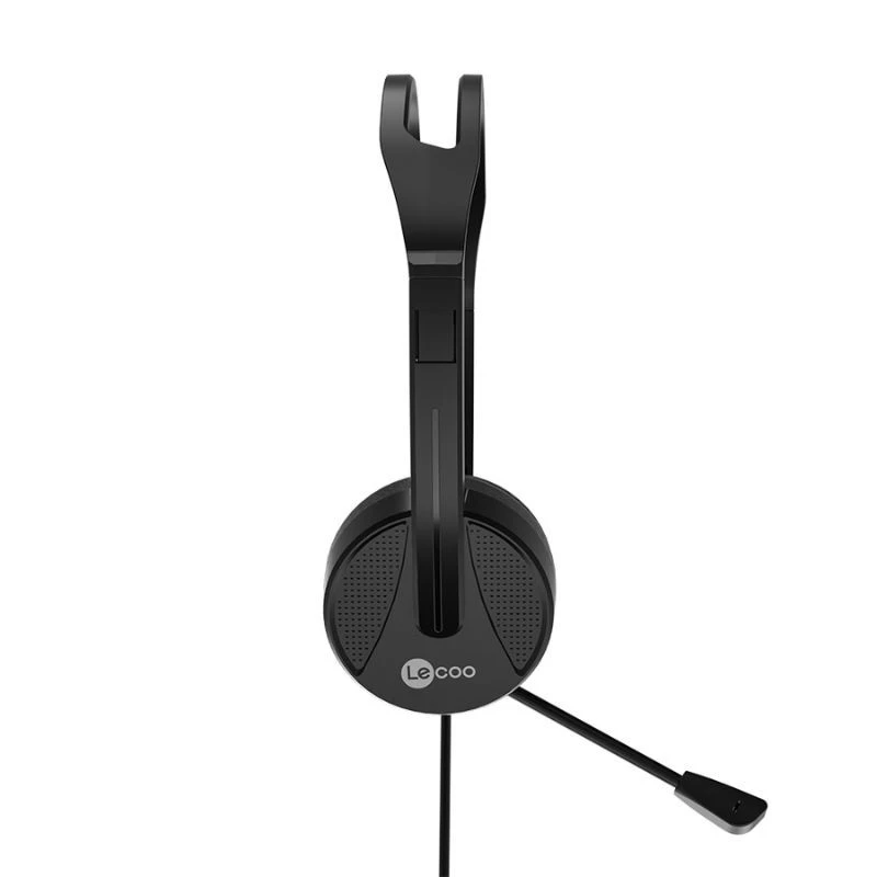 FONE DE OUVIDO LECOO P2 HT106 WIRED HEADSET PRETO