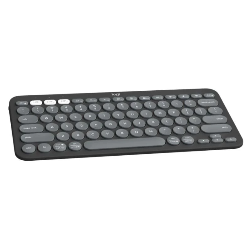 TECLADO LOGITECH PEBBLE KEYS 2 K380S BLUETOOTH GRAFITE 920-011789