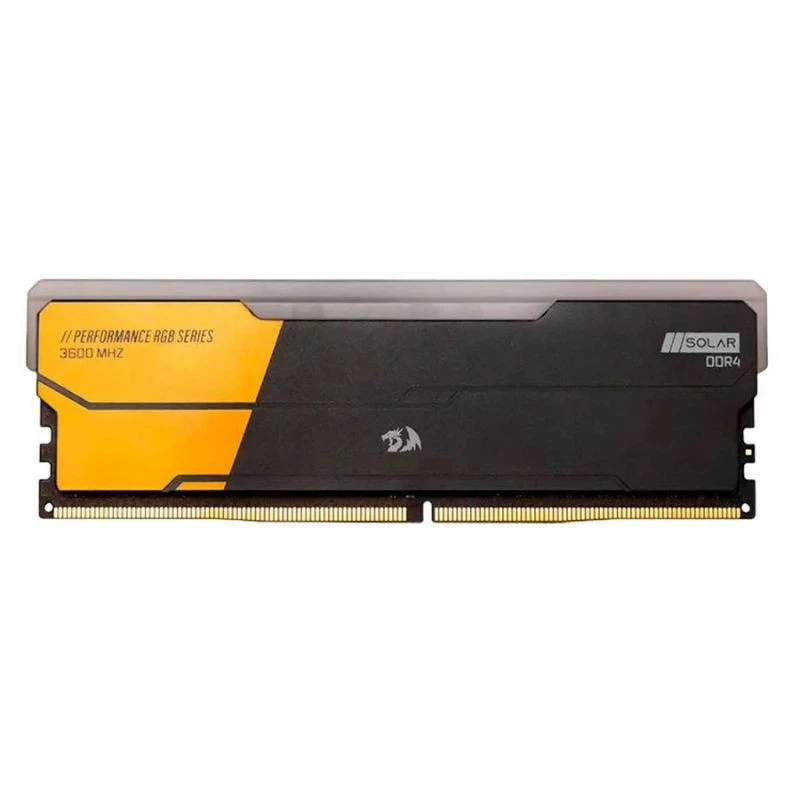 MEMORIA GAMER DESKTOP DDR4 16GB/3600MHZ 1.2V GM-806 RGB UDIMM - REDRAGON SOLAR