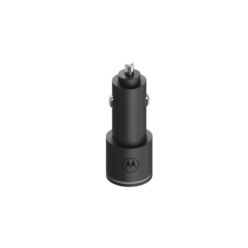 CARREGADOR VEICULAR MOTOROLA TURBO POWER USB/USB-C 45W DUO PRETO